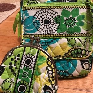 Vera Bradley “Lime’s Up” Crossbody